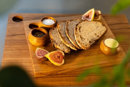 Teak schneidebrett groß - teak,
