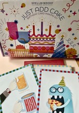 New Spellbinders JUST ADD CAKE