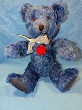 Schuco Teddy Bär blau mit Brummstimme selten limitiertes Modell Tricky 33 cm Top