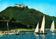 HE024-Ansichtskarte Edertal Edersee mit Schloß Waldeck Nationalparkgemeinde BRD