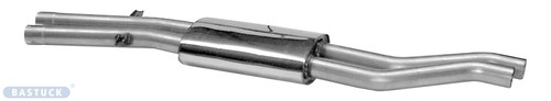 Bastuck mittelschalldämpfer - mittelschalldämpfer,