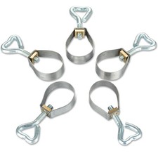 5x Klemmen für Vorzeltstangen