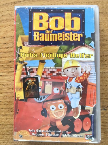 Vhs kassette bob der - vhs,