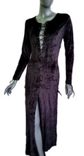Bäres Gothic  Samtkleid