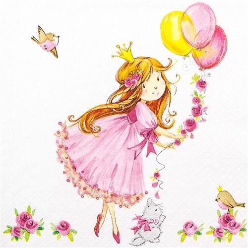 Servietten cute princess - 20,