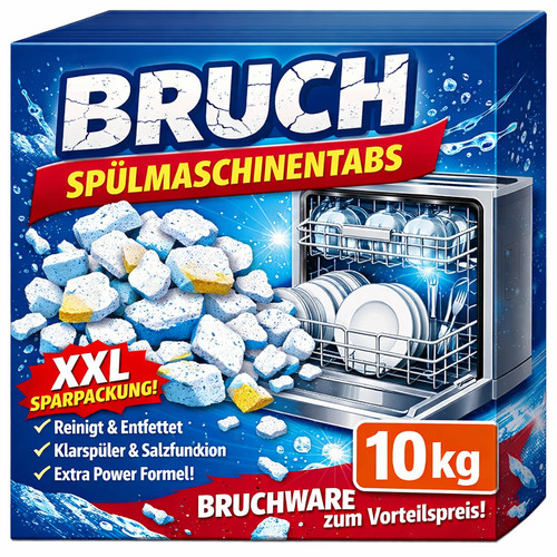 Spültabs bruchtabs - 2x, 10