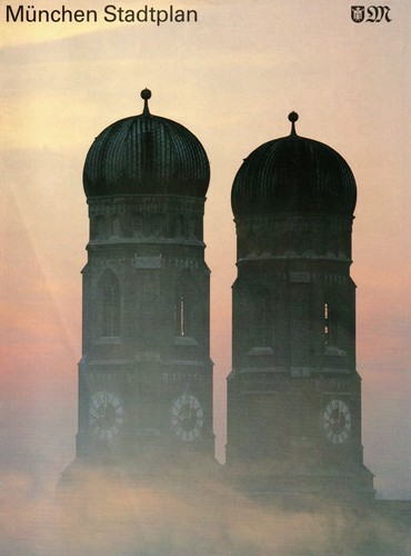 Stadtplan münchen stadt der - münchen,