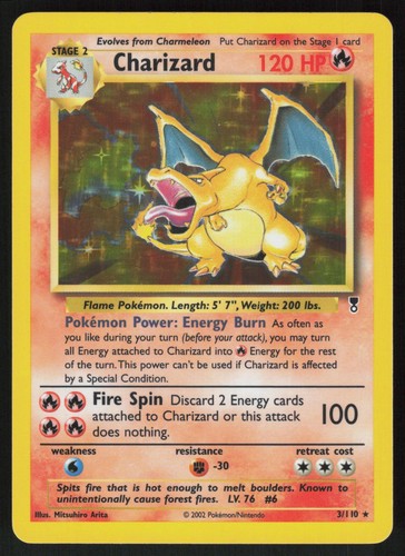 Pokemon charizard 110 - pokemon, 3/110