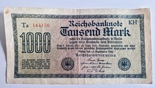 Historischer Geldschein –