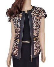 Balizza Weste in Leoparden