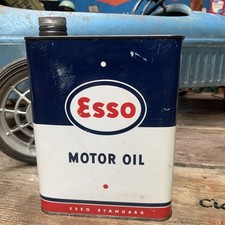 Esso Standard Öldose 50er Jahre Patina 2 Liter Deko Vespa Oldtimer Scooter ?