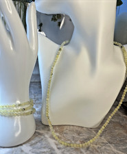 Gelber Mondstein Kette oder