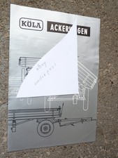 Köla Ackerwagen prospekt 1962 ködel + böhm