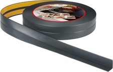 PVC Weichsockelleiste 18x18mm selbstklebend Abschlussleiste Küche Badezimmer 5m