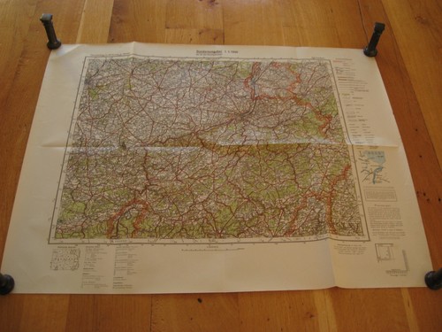 Alte landkarte sonderausgabe - alte,