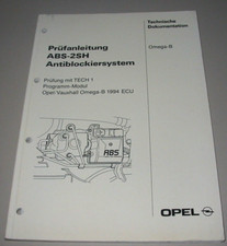 Werkstatthandbuch opel omega - werkstatthandbuch, b