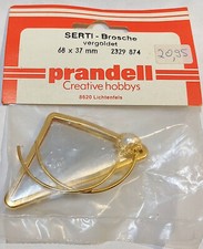 Broschen- Rohling, Serti