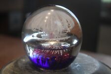 Traumkugel  Lila/Weiß