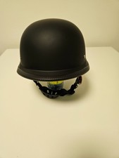 RETRO MOTORAD HELM WEHRMACHT  mit DOT Zertifikat Roller/Moped /Deutscher Helm