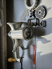 Profi Fleischwolf Lebensmittelzerkleinerer  Gußeisen Schwer Massiv Gr.8