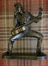 Elvis Skulptur Figur Bronze