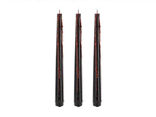 Blutende kerzen 3er set - kerzen, –
