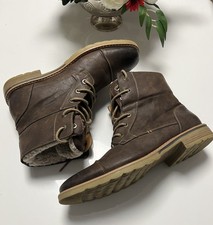 Herren Winter Stiefelette Stiefel Boots Gefüttert Freizeitschuh Gr. 46