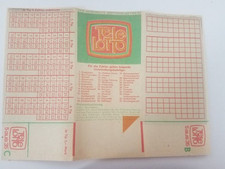 DDR TELE LOTTO - 5 AUS 35 VEB