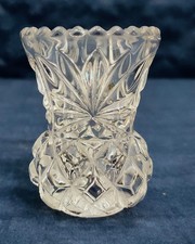 Kleine Vase Blumenvase Hofbauer Bleikristall Topzustand H= Ca. 6,5 cm Vintage !