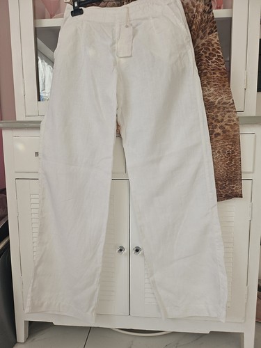 Leinenhose weiß 36 - , 36/38