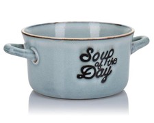 Suppenschale Suppe Steingut Schale Suppenschüssel Dessertschale 500 ml blau