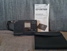 Sony ICF-SW 7600 FM/LW/MW/SW PLL Synthesized Receiver  Weltempfänger
