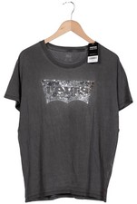 Levis T-Shirt Damen Shirt Kurzärmliges Oberteil Gr. M Grau #g7gad68