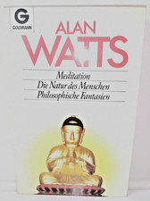 Meditation Die Natur des Menschen Philosophische Fantasien Alan WATTS, 2/87, gut