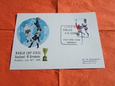 Schmuckkarte , World Cup Final , England - W. Germany , Wembley , July 30. 1966