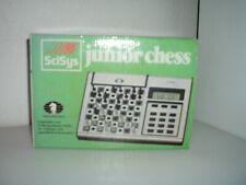 Junior Chess SciSys Schach Computer Anfänger jugendliche Spieler Verpackung 1981