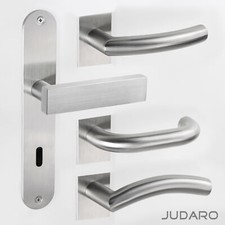 Türgriff Langschild Renovierung Edelstahl Türbeschlag Design Poliert BB PZ WC