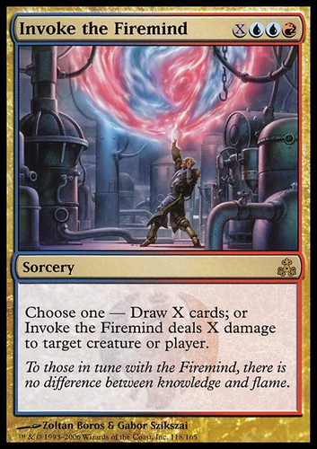 Mtg invoke the firemind exc - invoke,