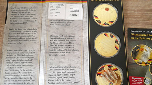 Ddr medaillen set cu - medaillen-set,