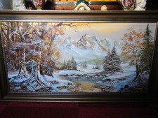 Ölgemälde auf Leinwand groß