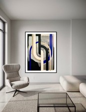 Abstraktes Gemälde im XXL