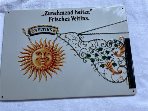 Veltins retro blechschild - veltins,