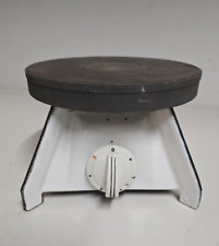 Emaille Kochfeld Heizplatte Herdplatte aus alter Fabrik vintage  40er 50er 