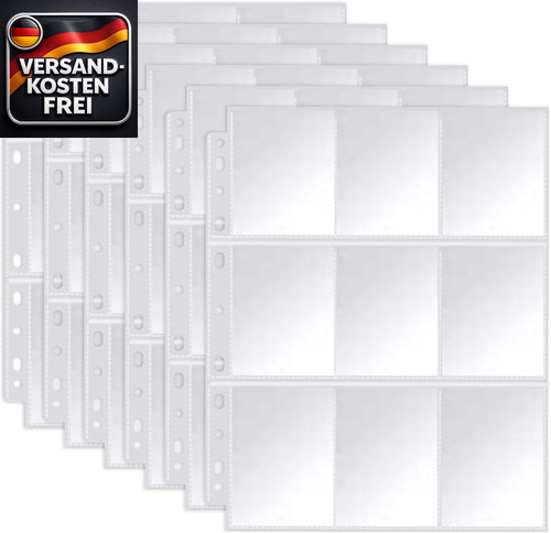 Sammelkarten hüllen set 540 - hüllen,