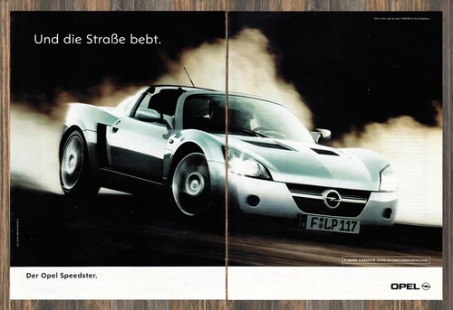 Opel speedster reklame - -,