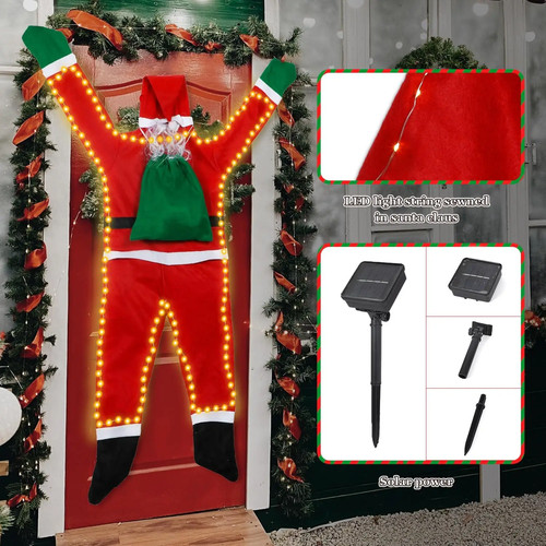 Hängender weihnachtsmann - hängender,