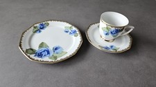 WINTERLING MARKTLEUTHEN Sammeltasse Sammelgedeck Gedeck 3tlg Rosen blau NEU