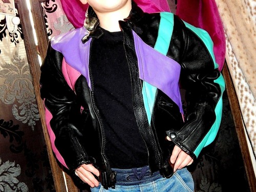 Echtleder motorradjacke italy - motorradjacke,