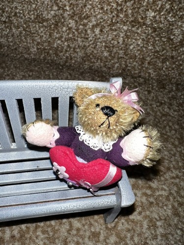 Ooak miniatur teddybär - ooak,