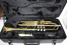JAZZ TROMPETE MIT VERSILBERTEM MUNDSTÜCK UND KOFFER NEUWERTIGER ZUSTAND #11220